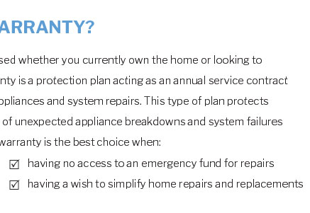 home warranty dare